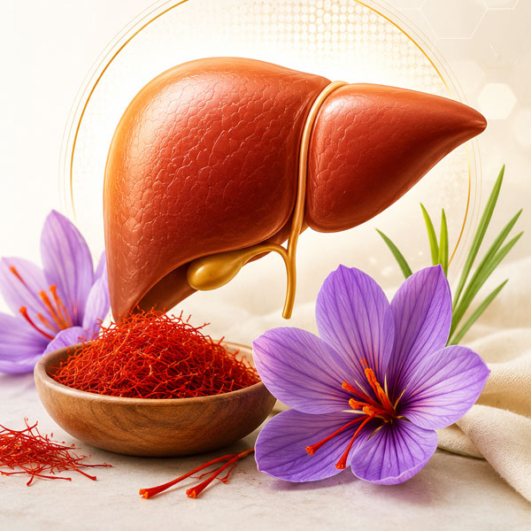 زعفران و کبد چرب؛ آیا طلای سرخ به پاکسازی کبد کمک می‌کند؟