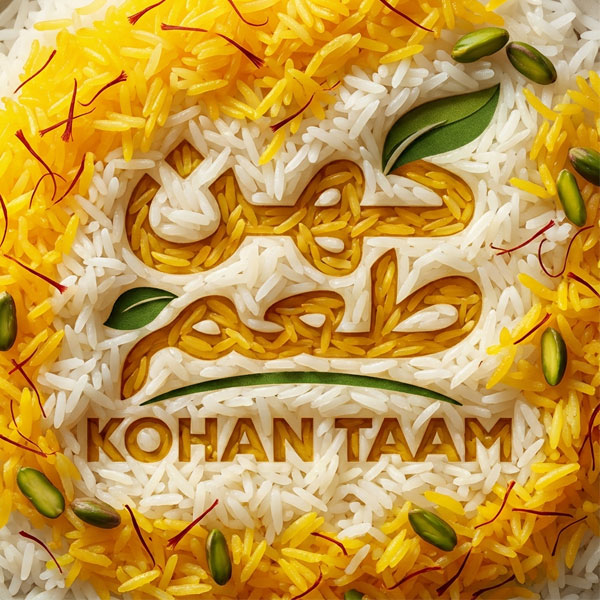برنج زعفرانی مجلسی