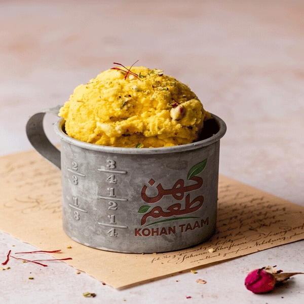 بستنی-زعفرانی