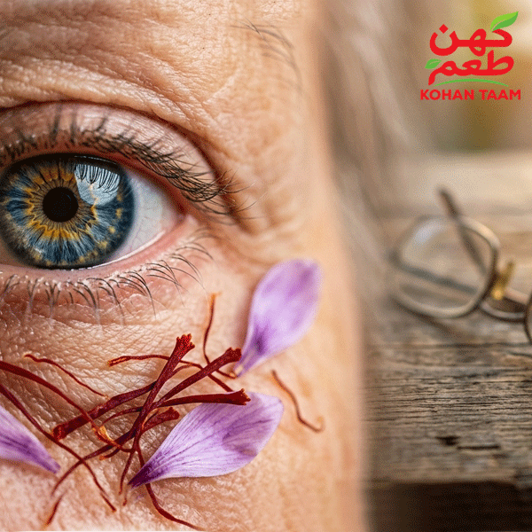 زعفران و سلامت چشم؛ آیا زعفران مانع از پیرچشمی می‌شود؟