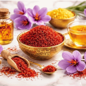 ترفند رنگ دهی زعفران