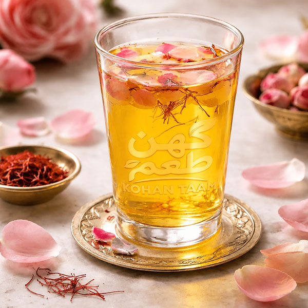 طرز تهیه شربت زعفران مجلسی و خوش‌عطر + فوت‌وفن غلیظ شدن