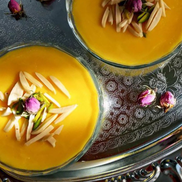طرز تهیه شیر برنج زعفرانی