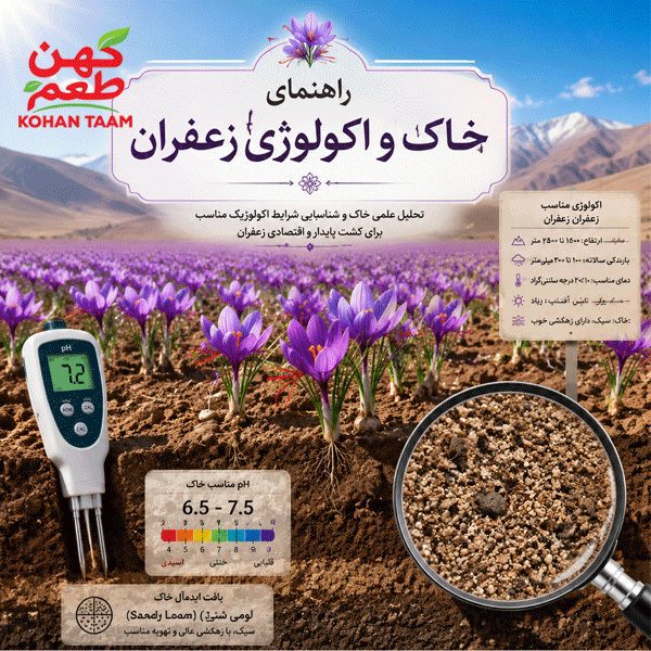اکولوژی-زعفران