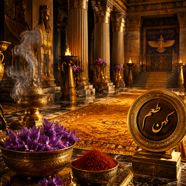 زعفران در ایران باستان