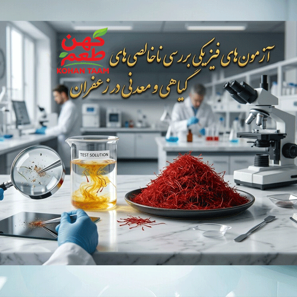ناخالصی در زعفران