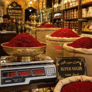 بازار بنکداری زعفران