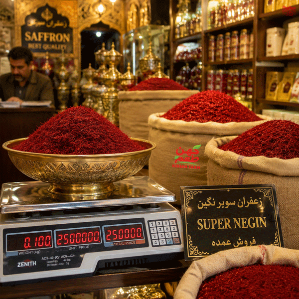 بنکداری زعفران مشهد