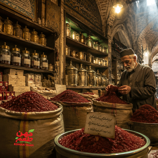 بازار بنکداری زعفران