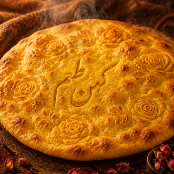 ته دیگ نان لواش
