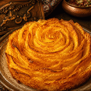 ته دیگ نان لواش