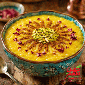 شیر-برنج-زعفرانی