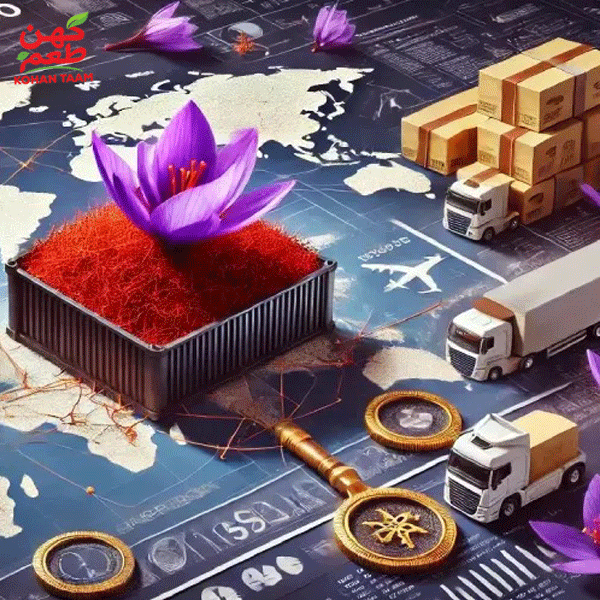 نحوه بازاریابی بین‌المللی برای فروش زعفران در اروپا و کشورهای خلیج فارس