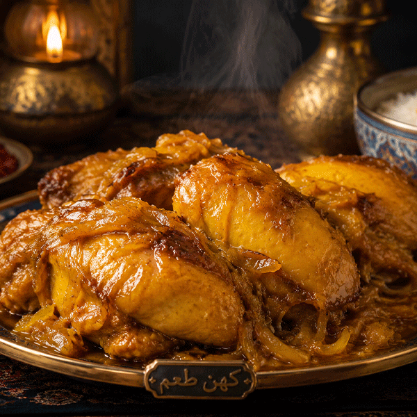 طرز تهیه مرغ زعفرانی