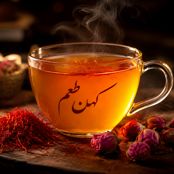 چطور چای زعفرانی خوش‌رنگ و معطر درست کنیم؟ (معرفی بهترین مکمل‌های چای)