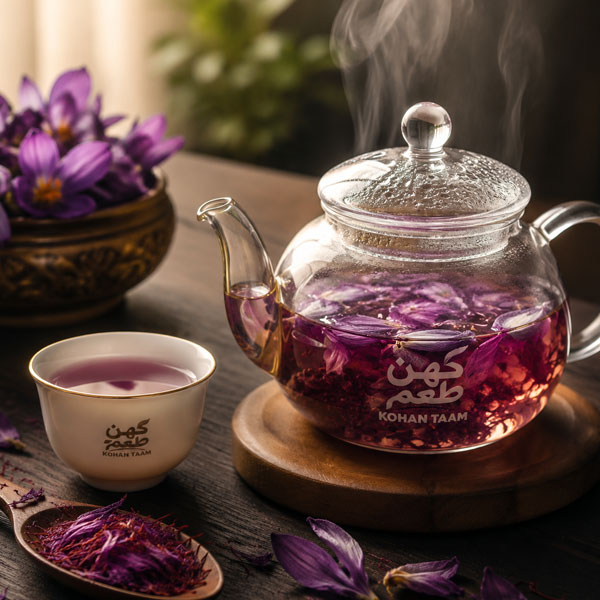 pH عصاره زعفران