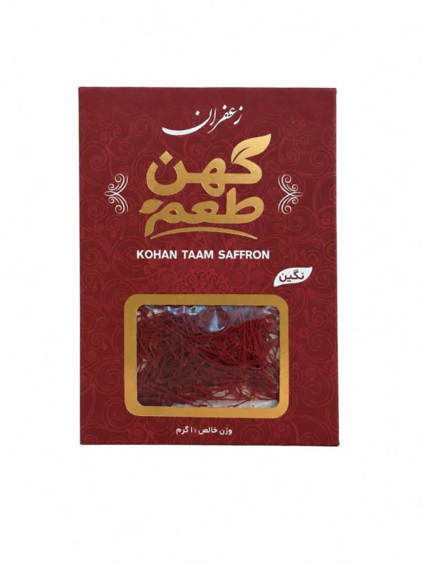 زعفران پاکتی یک گرمی نگین